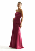 Mermaid Off-Shoulder Satin Wedding Dress - Chloe Dress