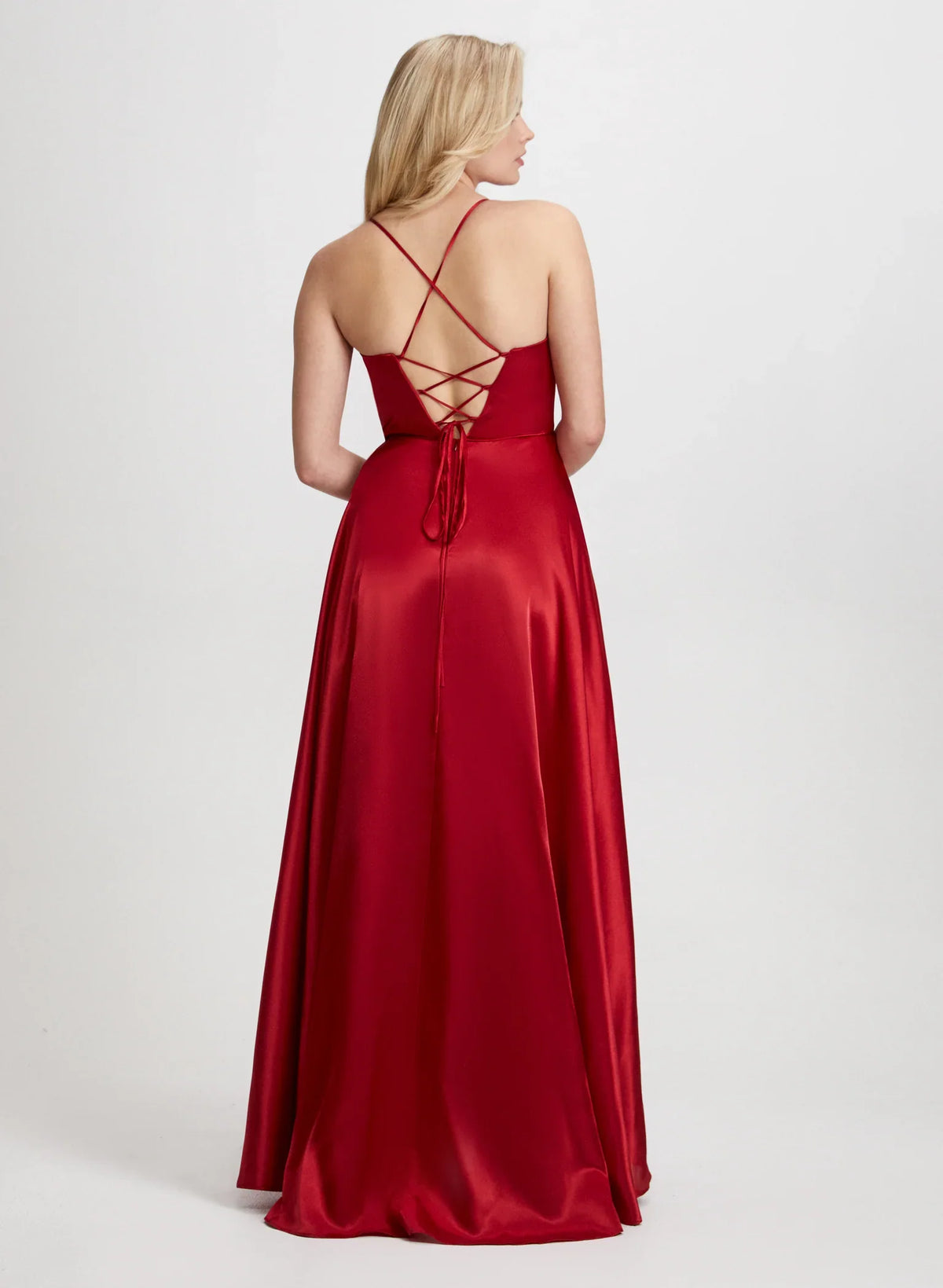 Sweetheart Lace-Up Back Prom Dress - Chloe Dress