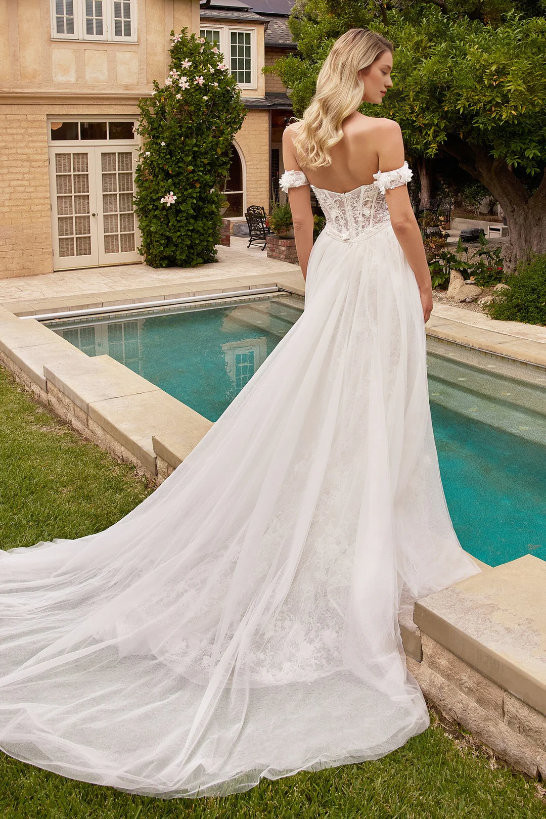 Strapless Wedding Dress - Chloe Dress