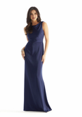 Satin Floor-Length Dress - Chloe Dress