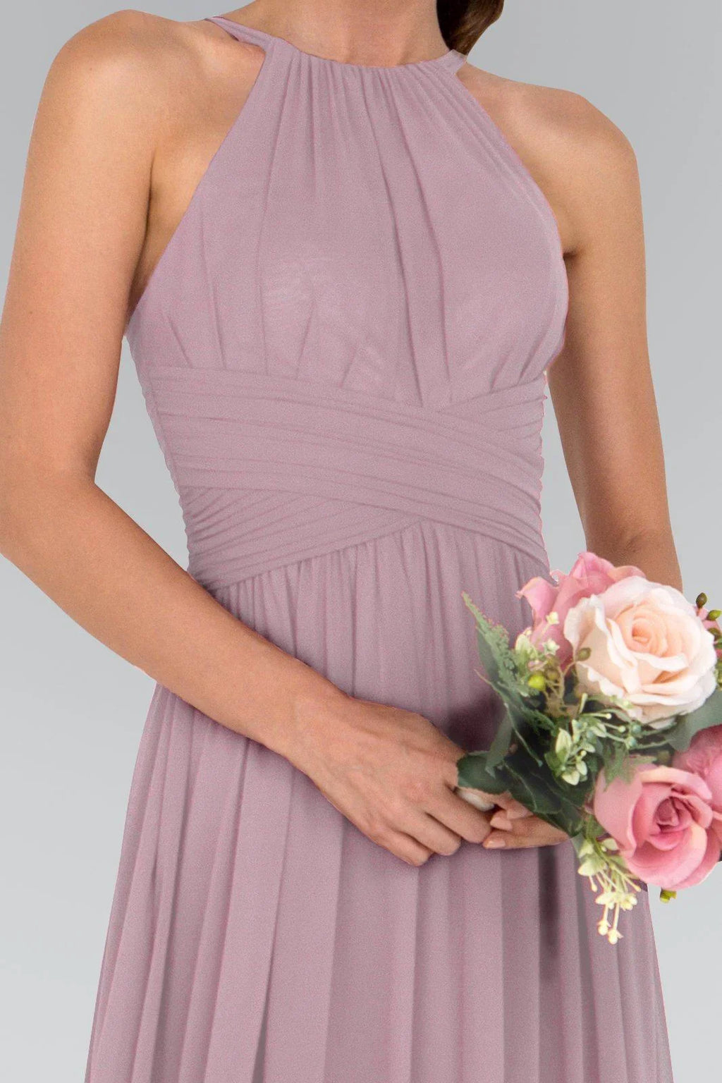 Chiffon Pleated Dress - Chloe Dress