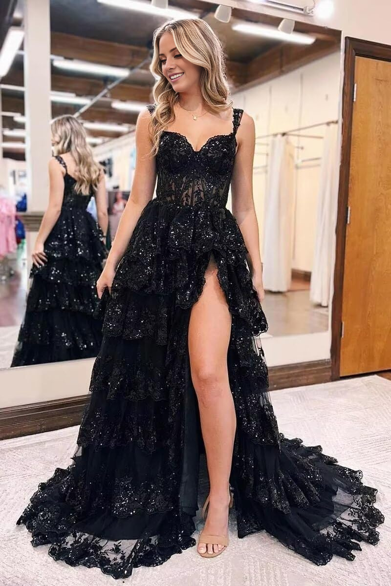 Ball Gown Off-Shoulder Sequin Party Gown - Chloe Dress