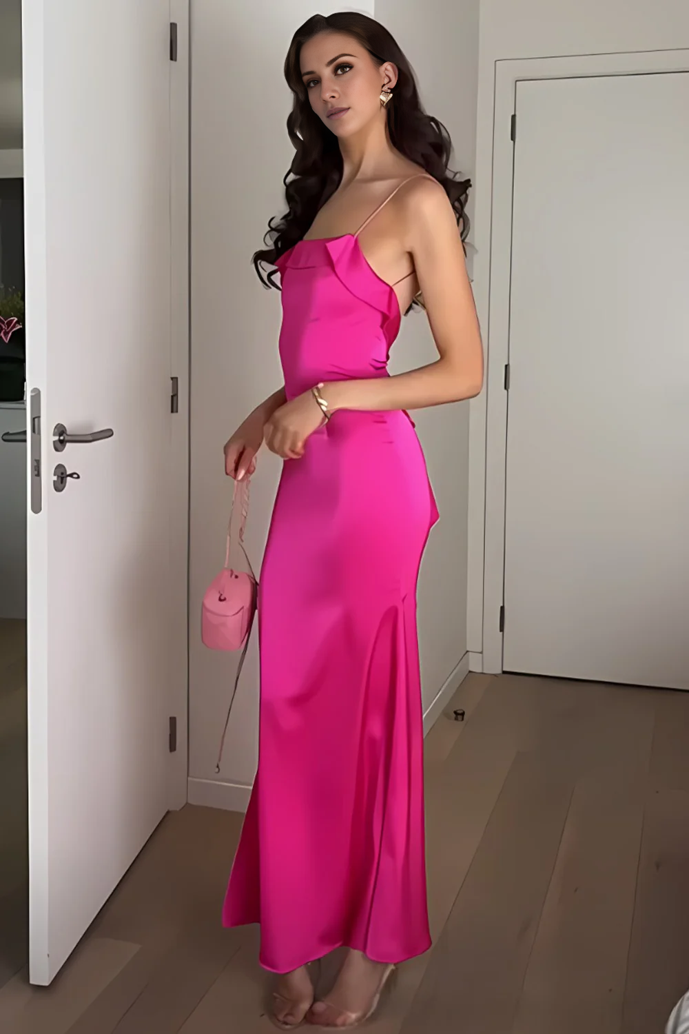 Purple Backless Prom Dress - Chloe Dress