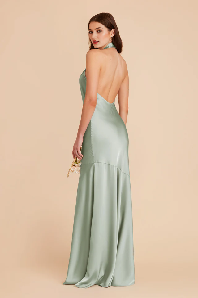 A-Line High Slit Wedding Dress - Chloe Dress