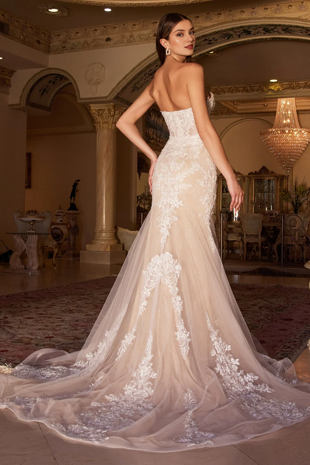 Strapless Wedding Dress - Chloe Dress