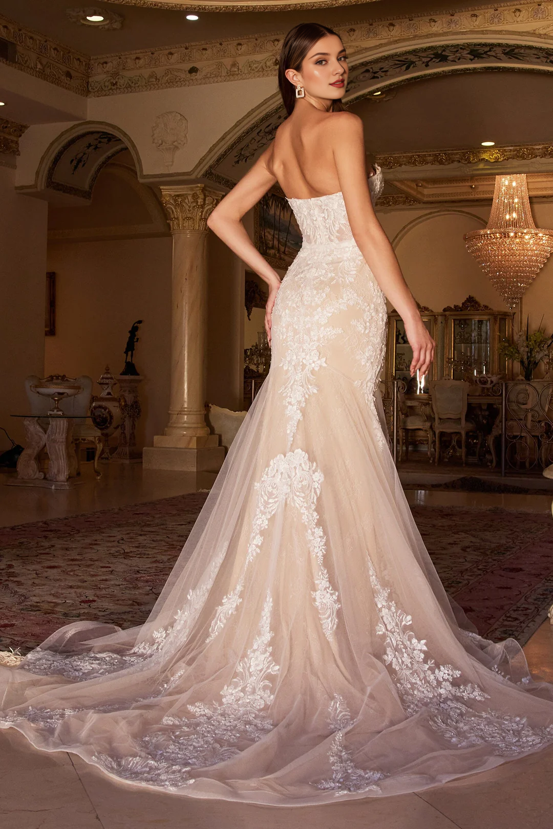Strapless Wedding Dress - Chloe Dress