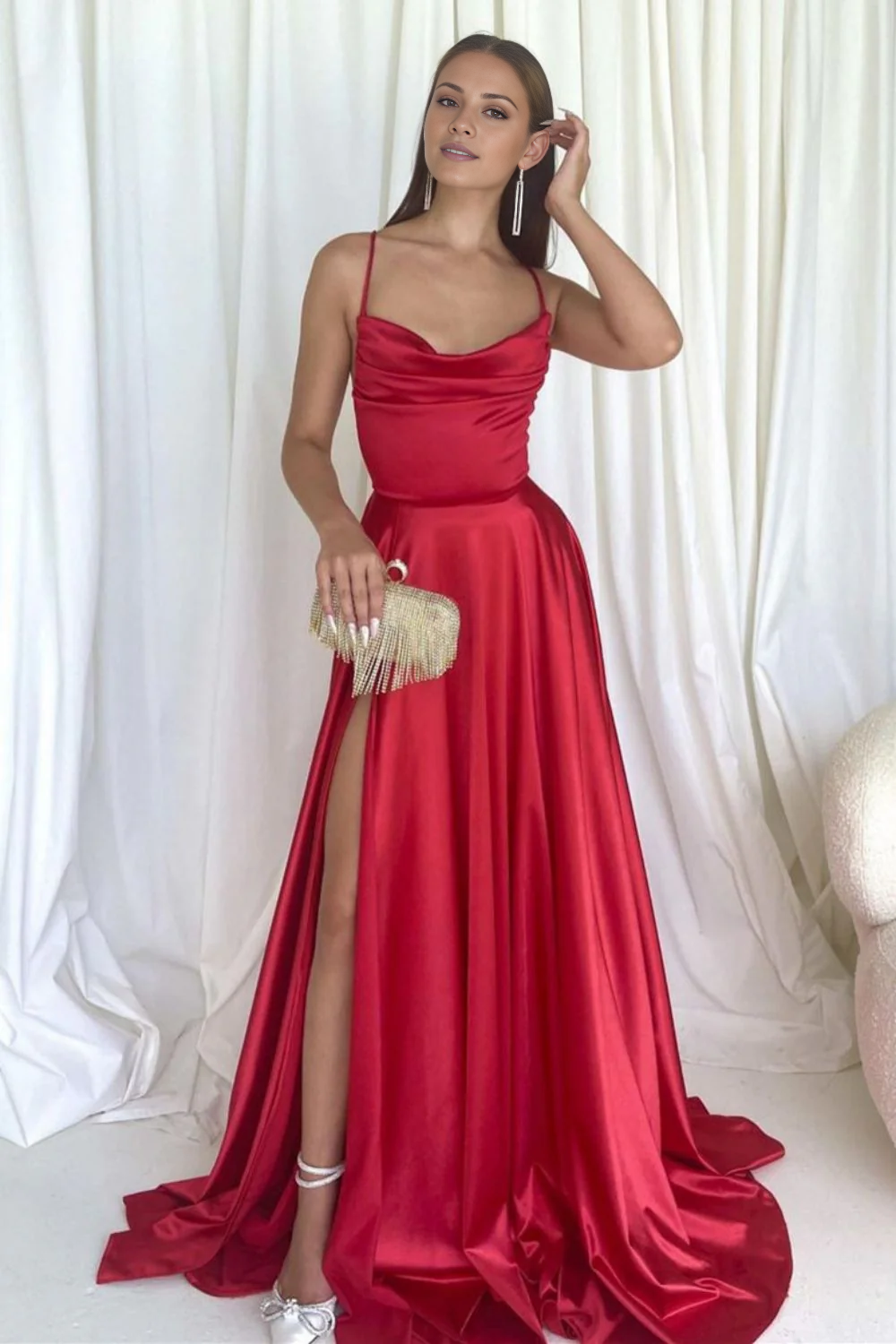 Purple Mermaid Sweetheart Prom Dress - Chloe Dress