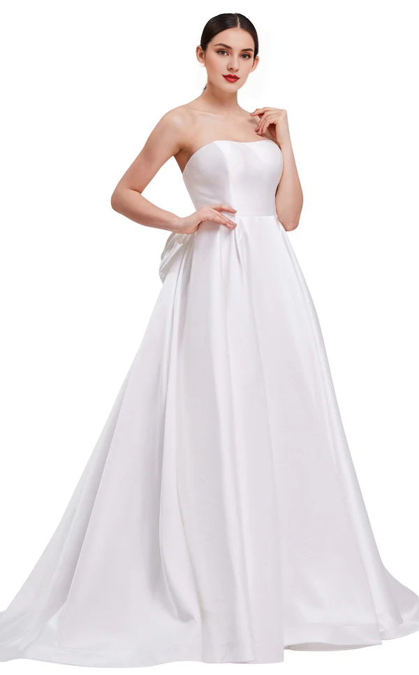 A-Line Off-Shoulder Floor-Length Evening Gown - Chloe Dress