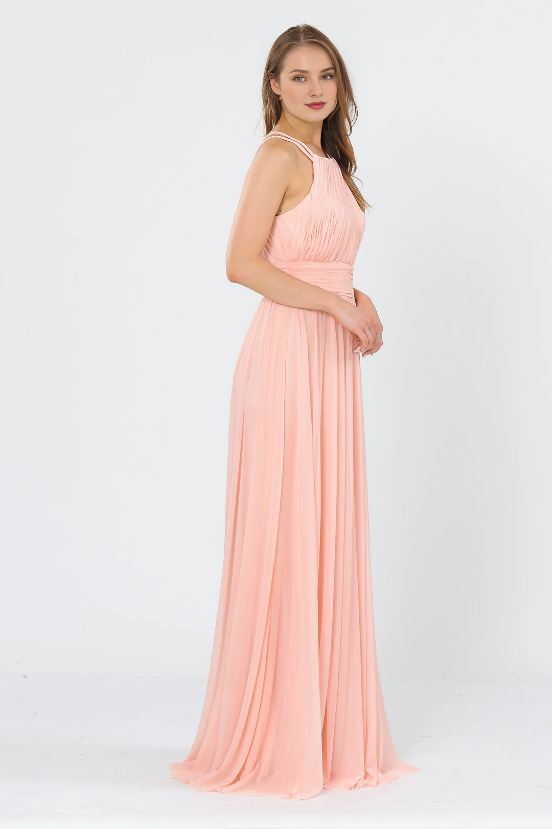 A-Line Pleated Dress - Chloe Dress