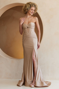 V-Neck Long Sleeve Dress - Chloe Dress