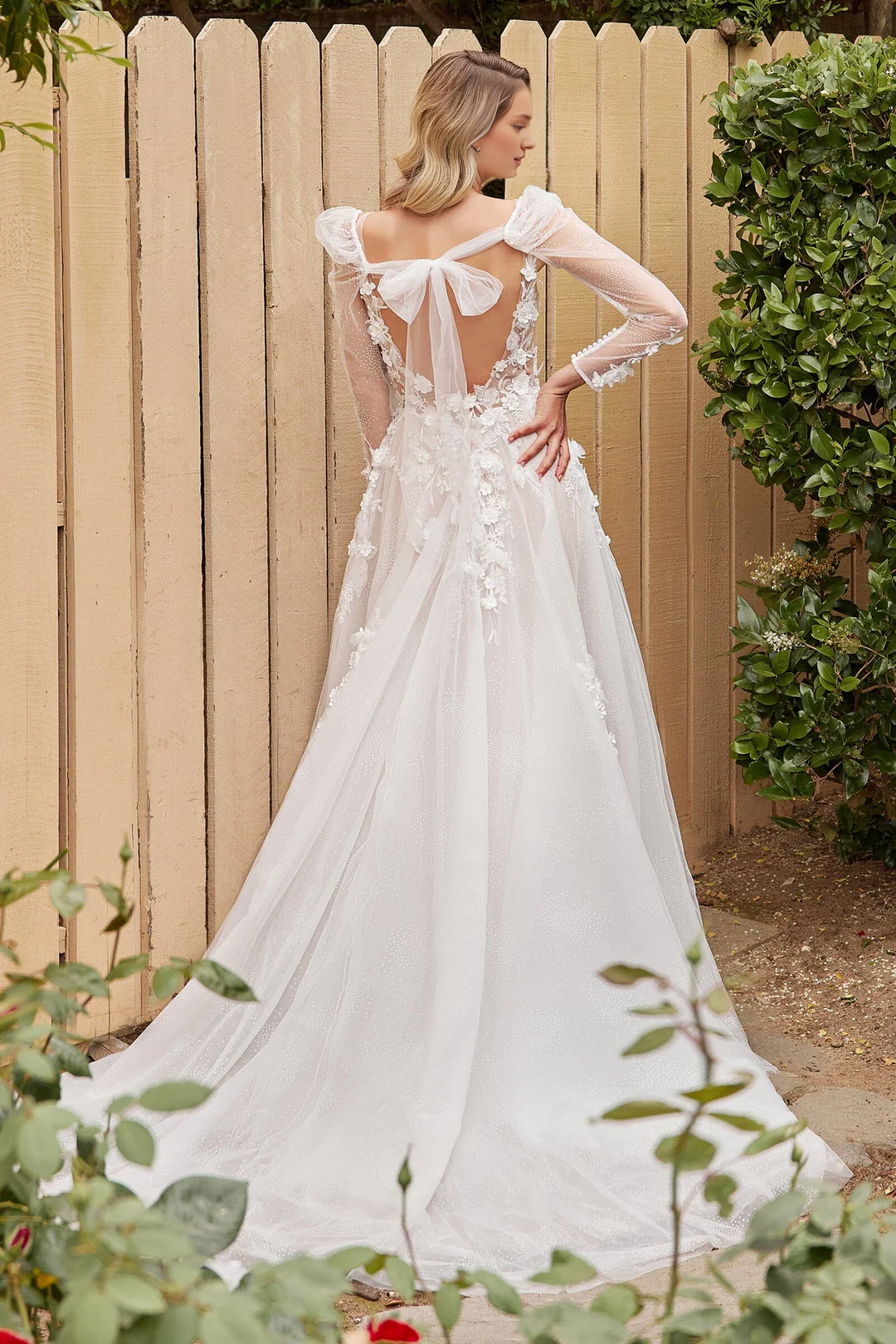 Long Sleeve Wedding Dress - Chloe Dress