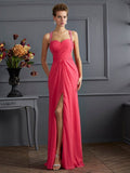 Empire Waist Sweetheart Chiffon Sleeveless Ruffled Dress - Chloe Dress