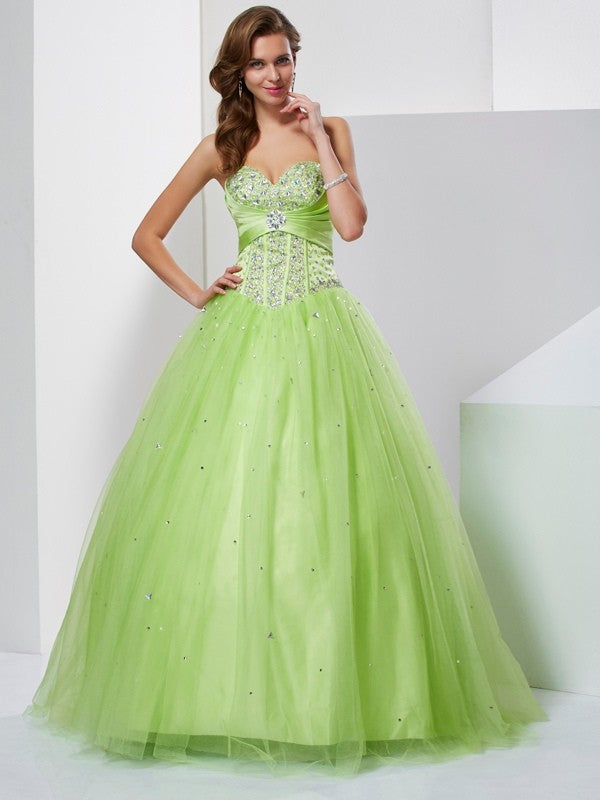 Ball Gown Sweetheart Tulle Sleeveless Gown - Chloe Dress