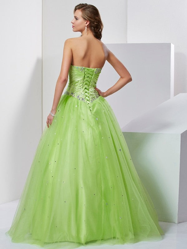 Ball Gown Sweetheart Tulle Sleeveless Gown - Chloe Dress