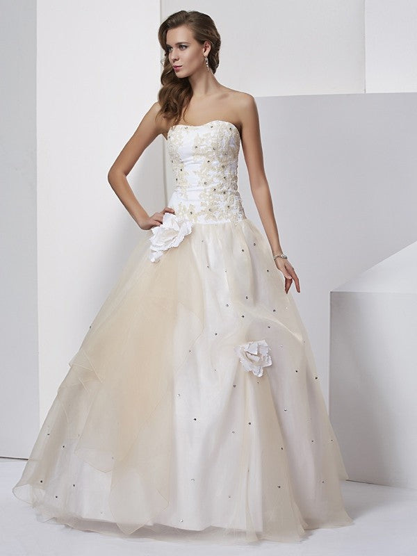 Ball Gown Sweetheart Tulle Sleeveless Gown - Chloe Dress