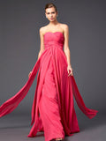 Sheath Sweetheart Chiffon Sleeveless Ruffled Dress - Chloe Dress
