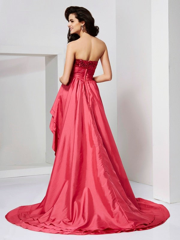 A-Line Strapless Lace Sleeveless Dress - Chloe Dress
