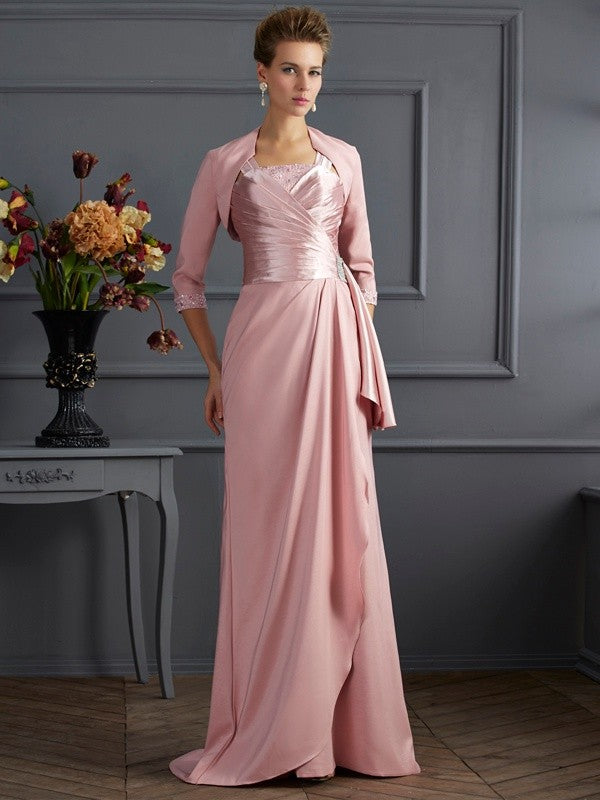 Sheath Satin Sleeveless Dress - Chloe Dress