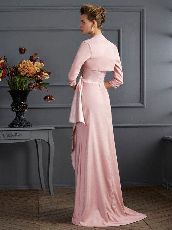 Sheath Satin Sleeveless Dress - Chloe Dress
