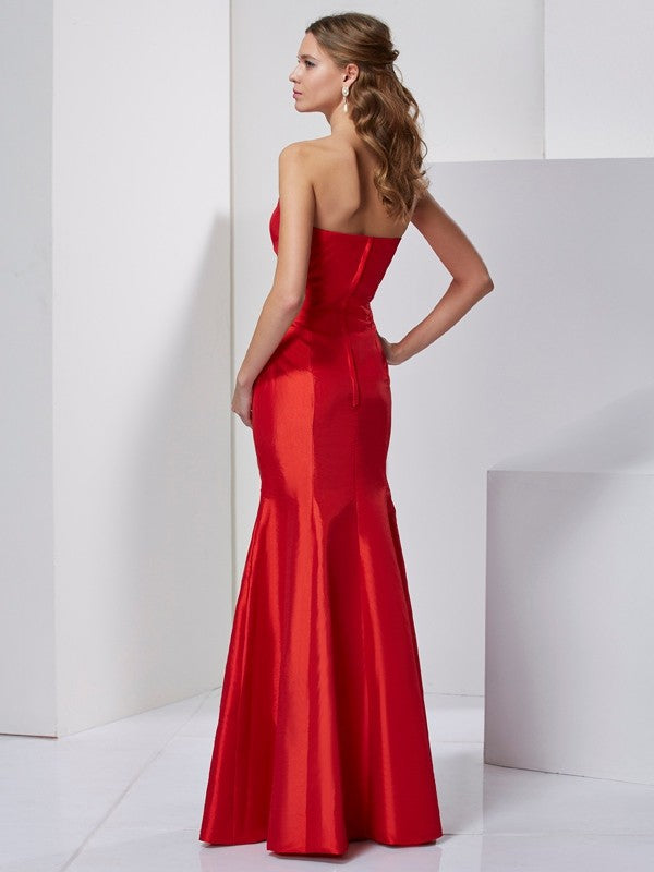 Mermaid Sweetheart Sleeveless Pleated Dress - Chloe Dress