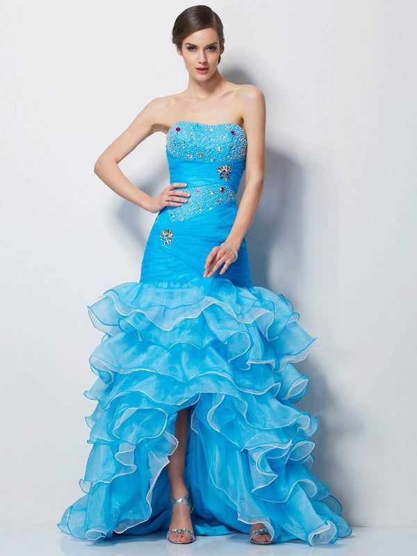 Mermaid Sweetheart Tulle Sleeveless Dress - Chloe Dress