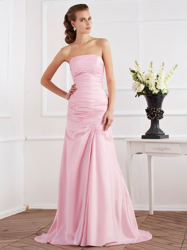 Mermaid Strapless Sleeveless Dress - Chloe Dress
