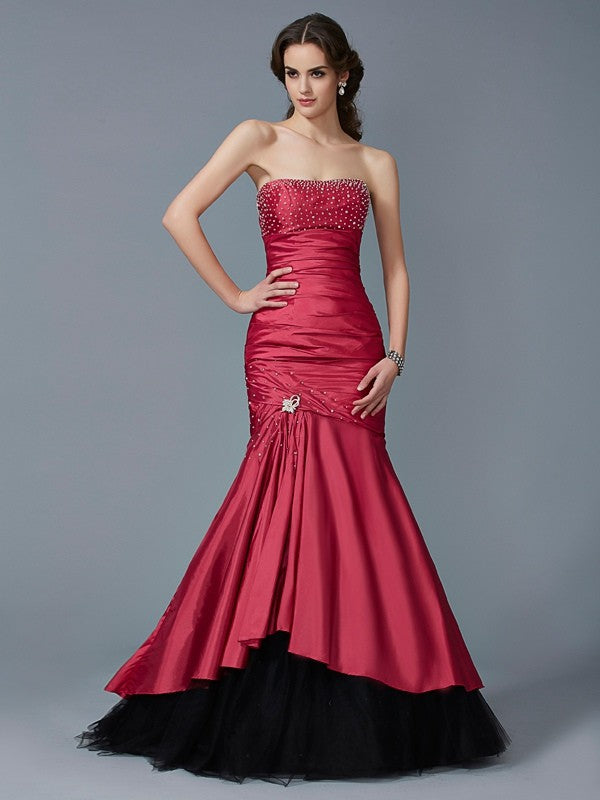 Mermaid Strapless Sleeveless Dress - Chloe Dress