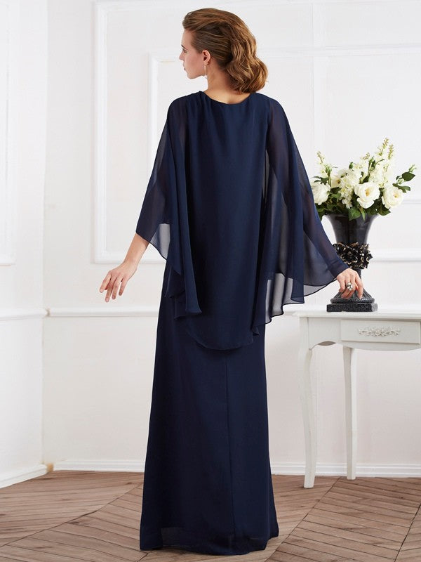 A-Line High Neck Chiffon Sleeveless Dress - Chloe Dress