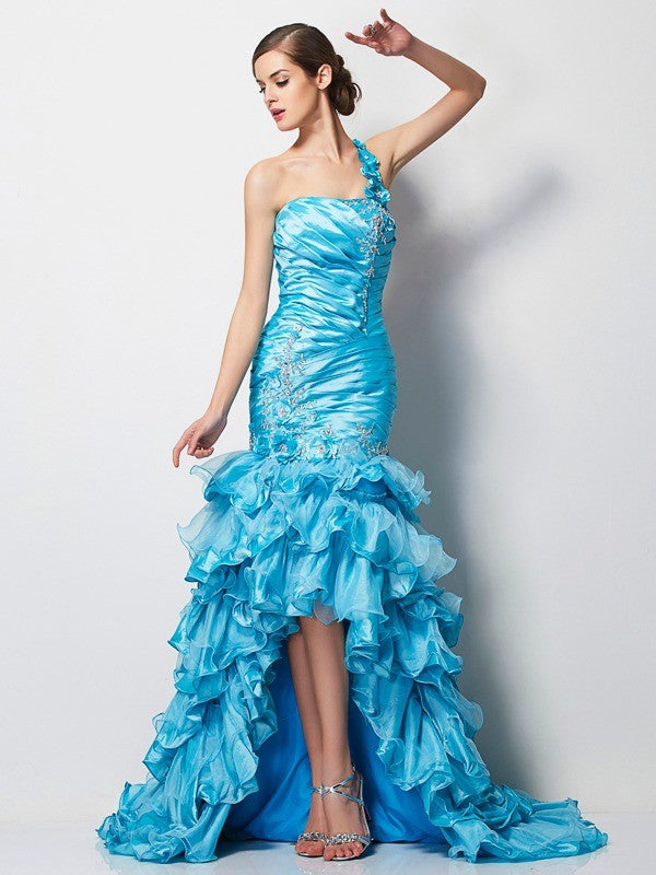 Mermaid One-Shoulder Sleeveless Dress - Chloe Dress