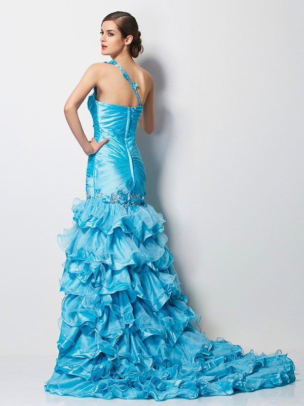 Mermaid One-Shoulder Sleeveless Dress - Chloe Dress