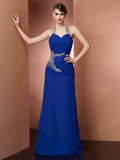 Sheath Halter Chiffon Sleeveless Dress - Chloe Dress