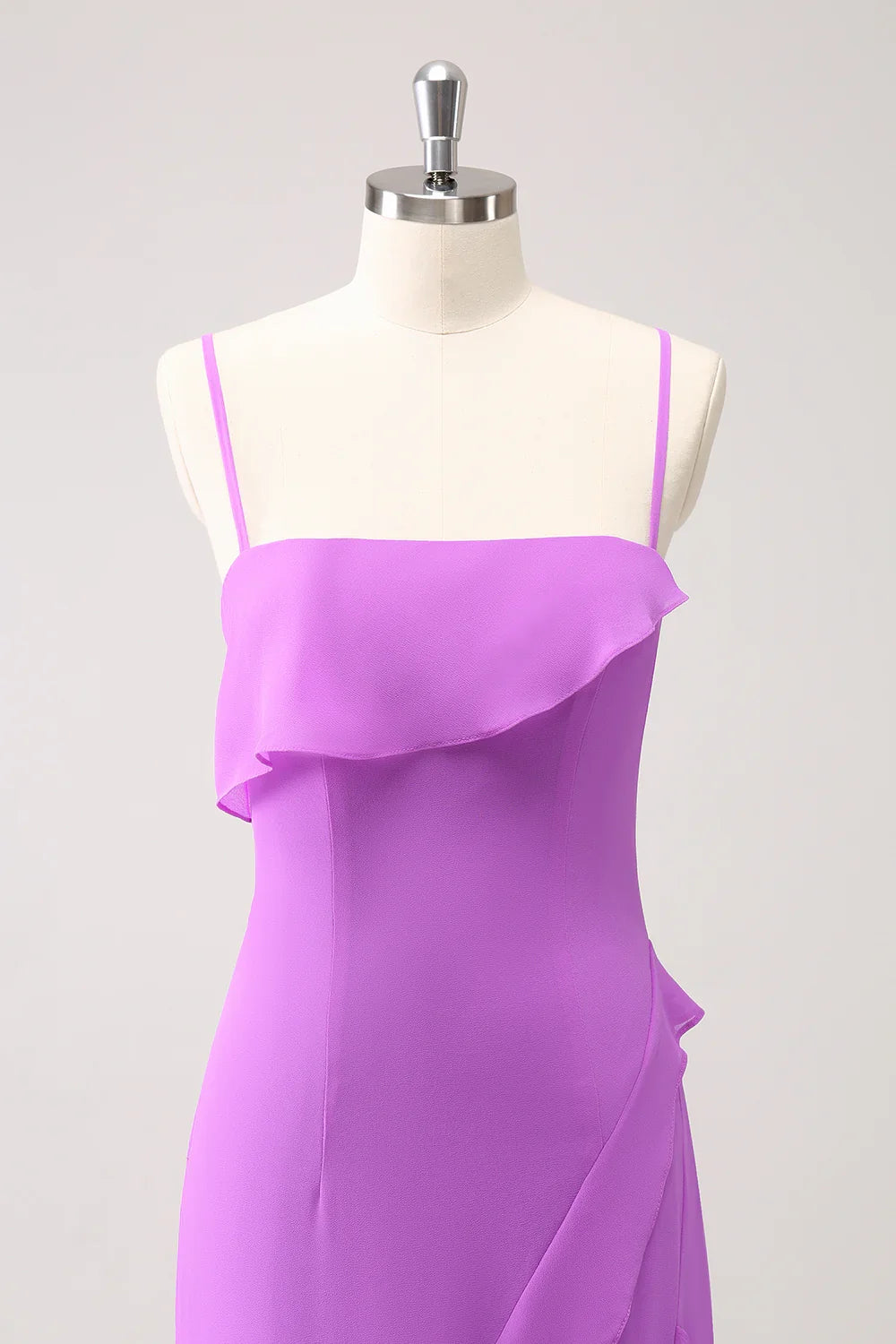 High Slit Wedding Dress - Chloe Dress