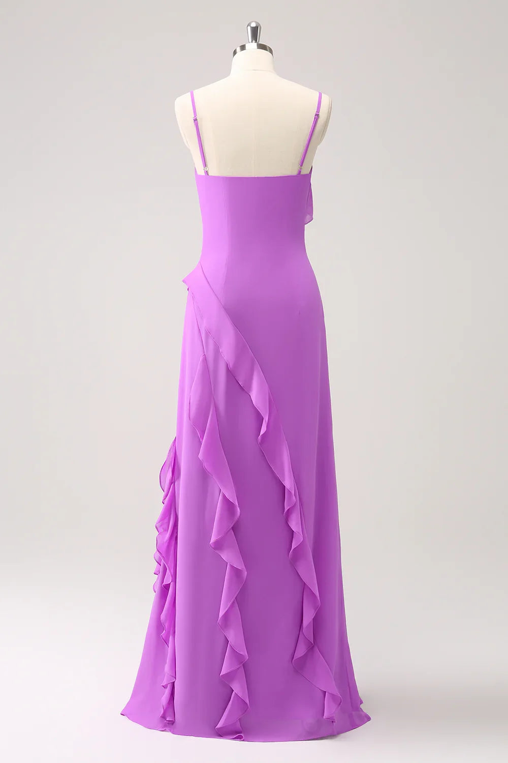 High Slit Wedding Dress - Chloe Dress