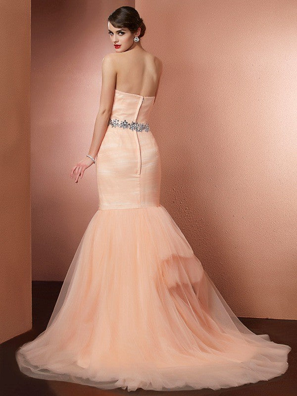 Mermaid Strapless Sleeveless Dress - Chloe Dress
