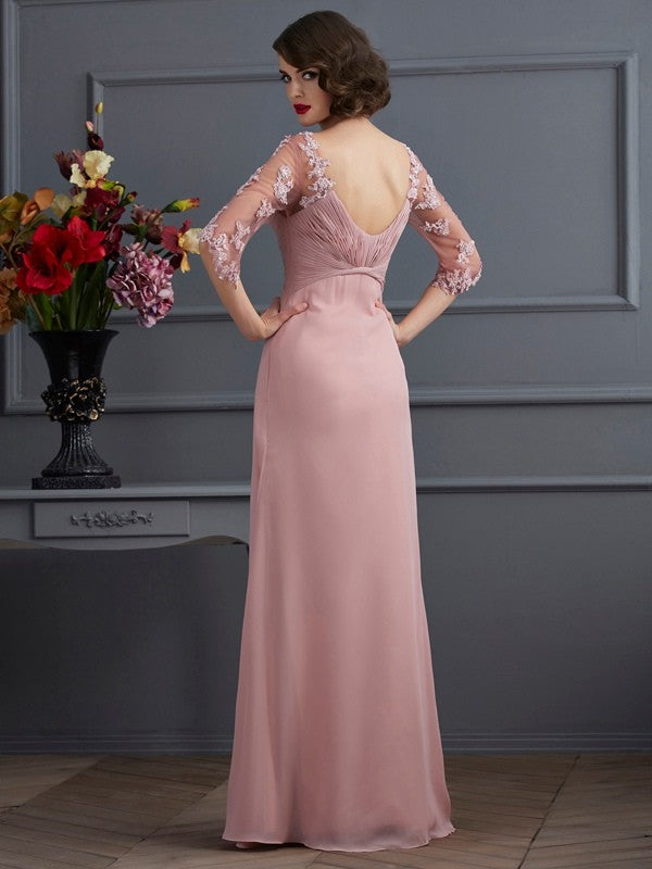A-Line Sweetheart Chiffon Dress - Chloe Dress