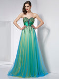 Ball Gown Sweetheart Satin Sleeveless Ruffled Gown - Chloe Dress