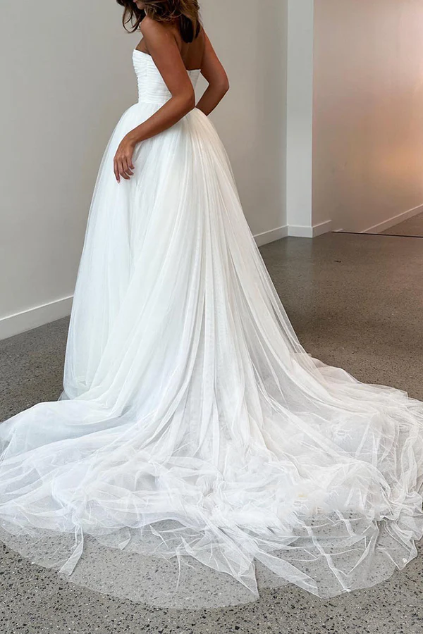 Sweetheart Tulle Wedding Dress - Chloe Dress