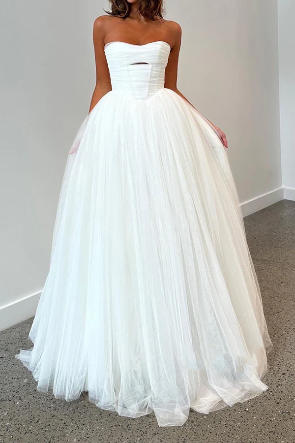 Sweetheart Tulle Wedding Dress - Chloe Dress