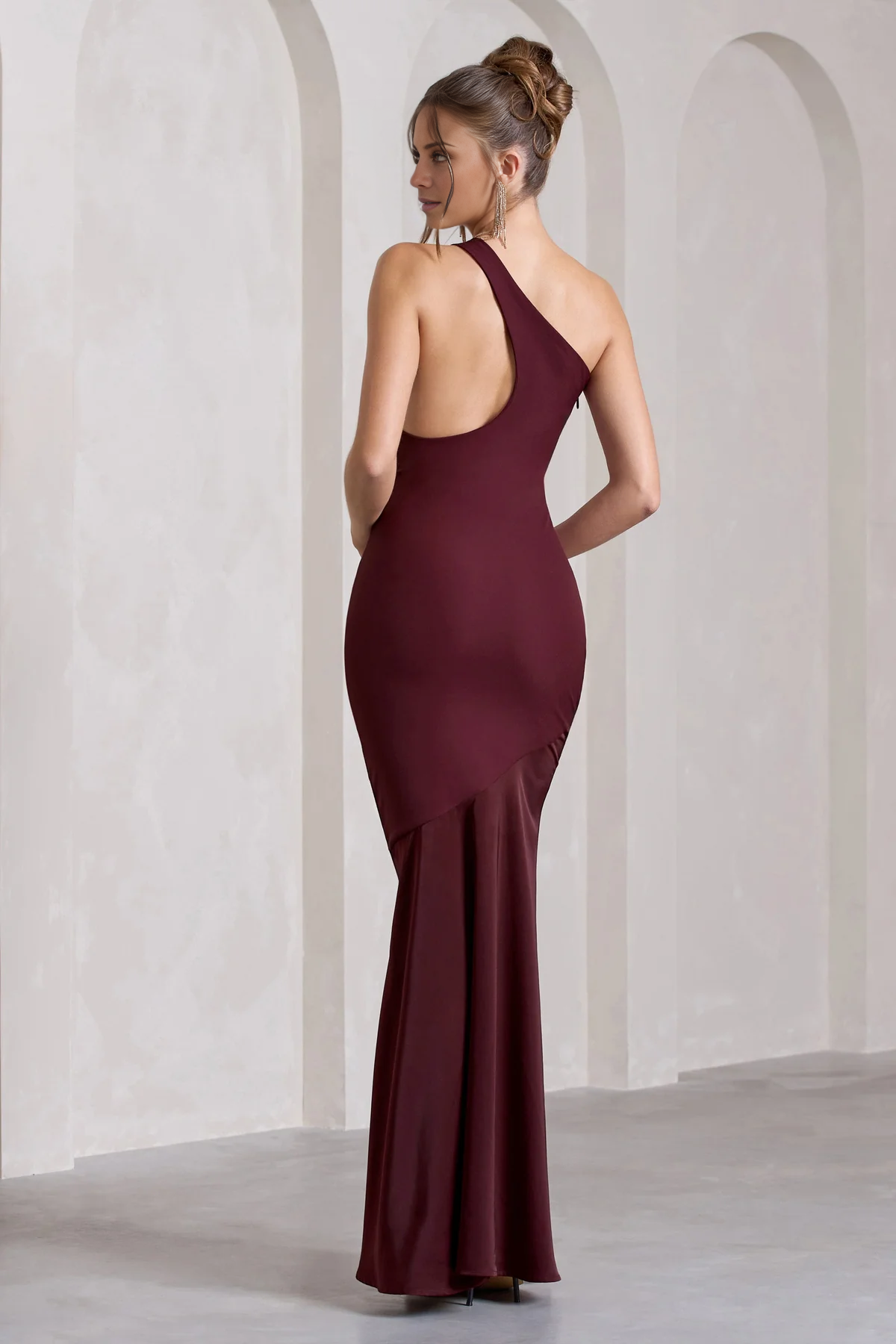 Mermaid One-Shoulder Evening Dress - Chloe Dress