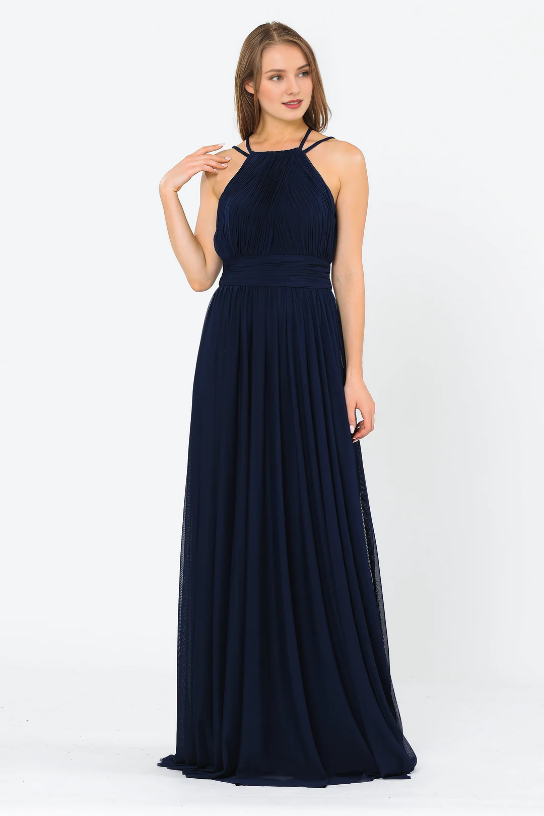 A-Line Pleated Dress - Chloe Dress