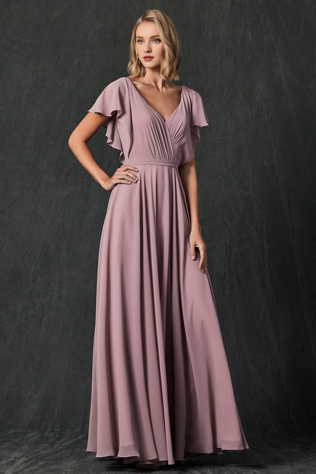 Chiffon Dress - Chloe Dress