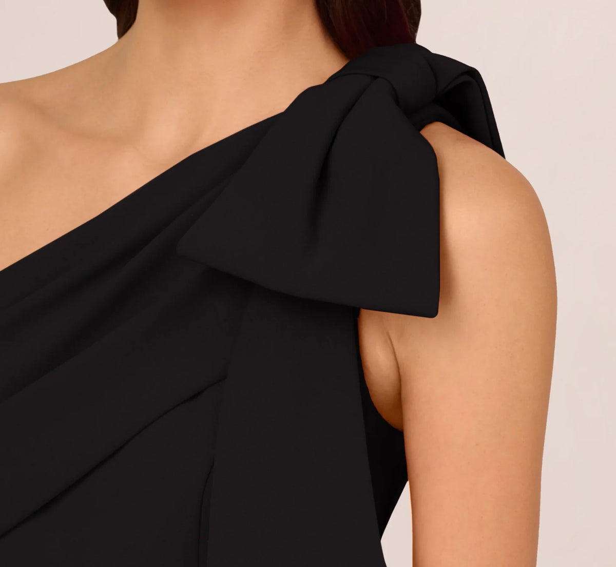 One-Shoulder Crepe Prom Dress - Chloe Dress