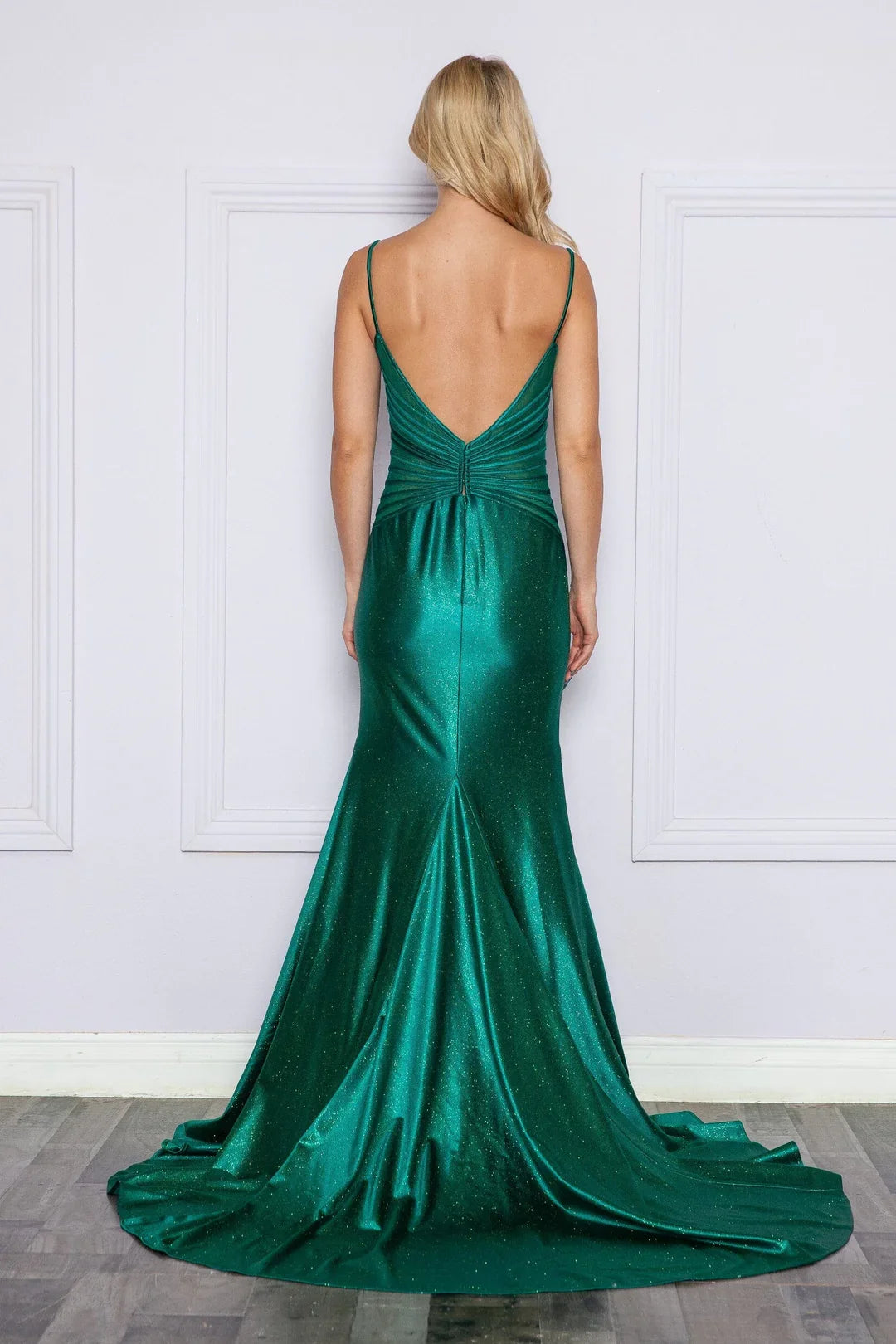 V-Neck Long Sleeve Dress - Chloe Dress