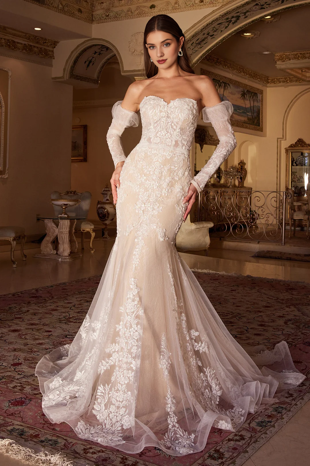 Strapless Wedding Dress - Chloe Dress