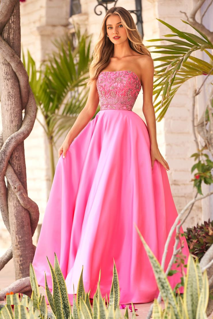 A-Line Off-Shoulder Floor-Length Evening Dress - Chloe Dress