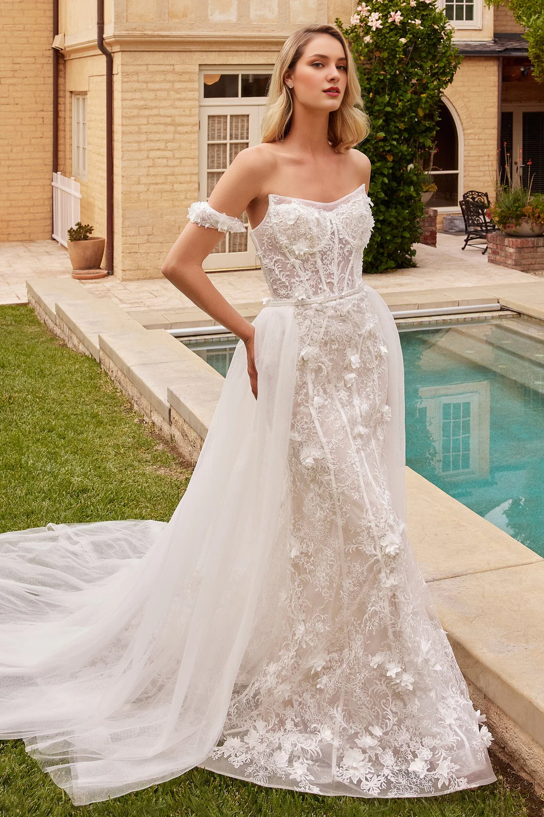 Strapless Wedding Dress - Chloe Dress