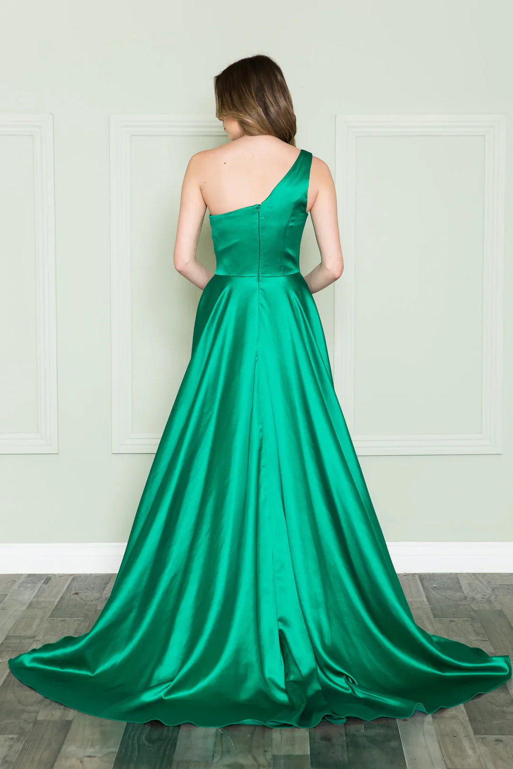 A-Line One-Shoulder Dress - Chloe Dress