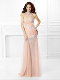 Mermaid Sweetheart Chiffon Sleeveless Applique Dress - Chloe Dress