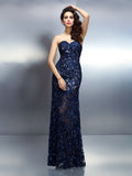 Mermaid Sweetheart Satin Sleeveless Dress - Chloe Dress