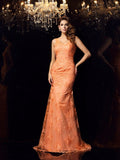 Mermaid Satin Sleeveless Applique Dress - Chloe Dress